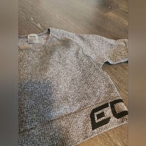 Echt Arise comfort crop top-medium, charcoal